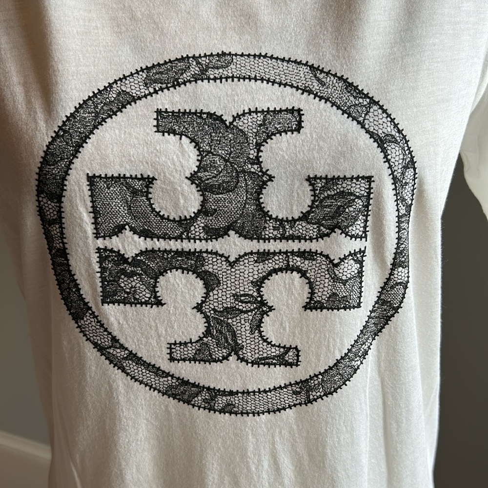 TORY BURCH LOGO TEE M - Picture 2 of 4